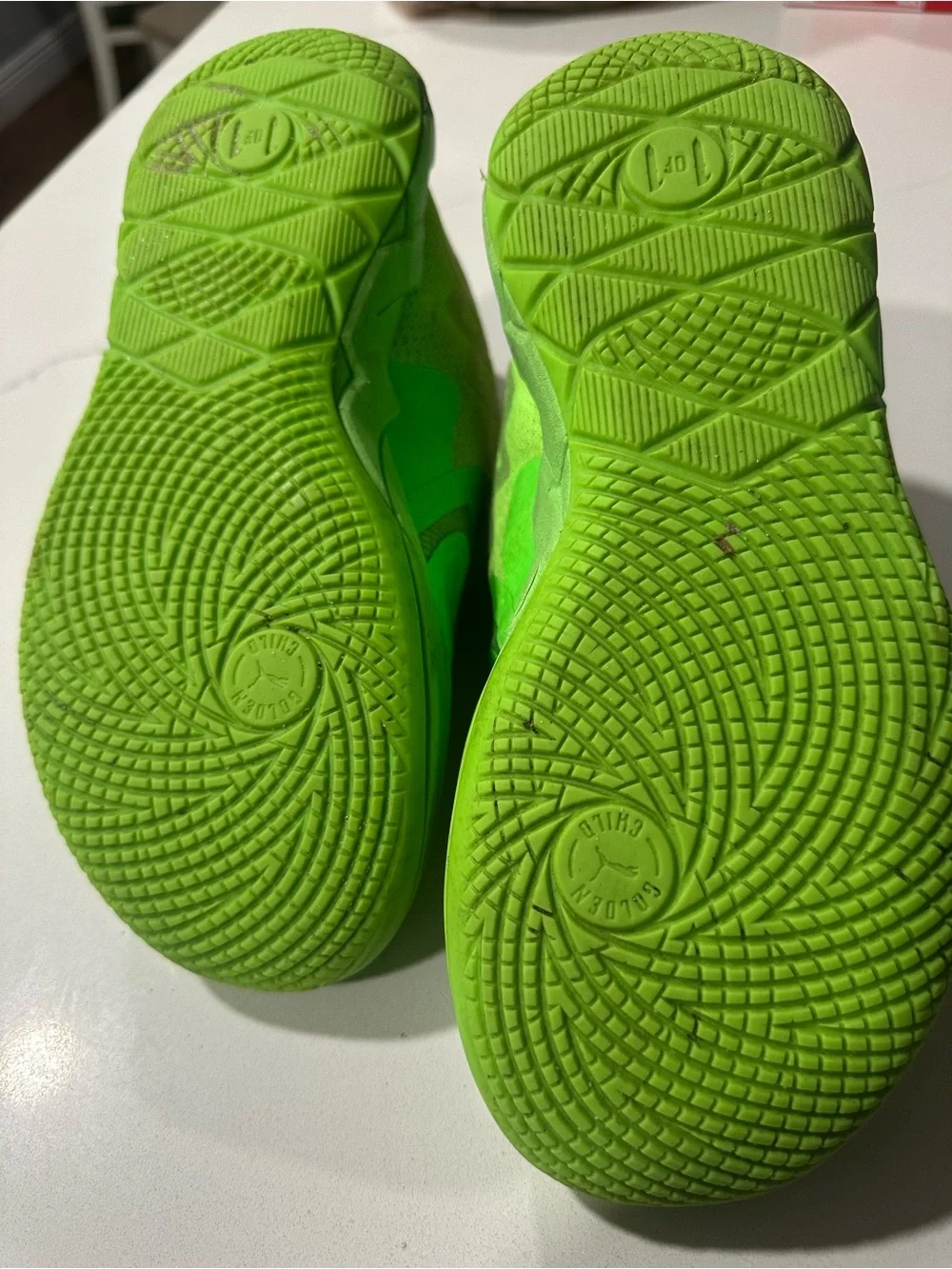 Puma Kids' Neon Green Athletic Sneakers